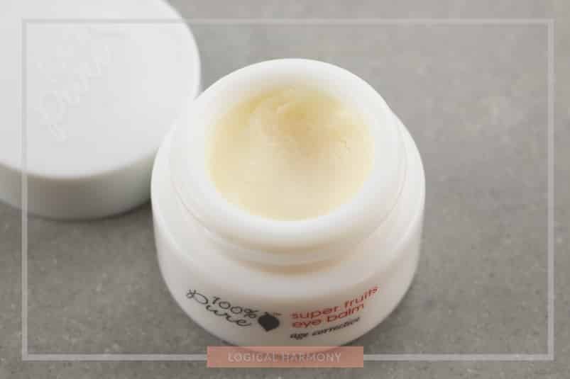 100% Pure Super Fruits Eye Balm Review