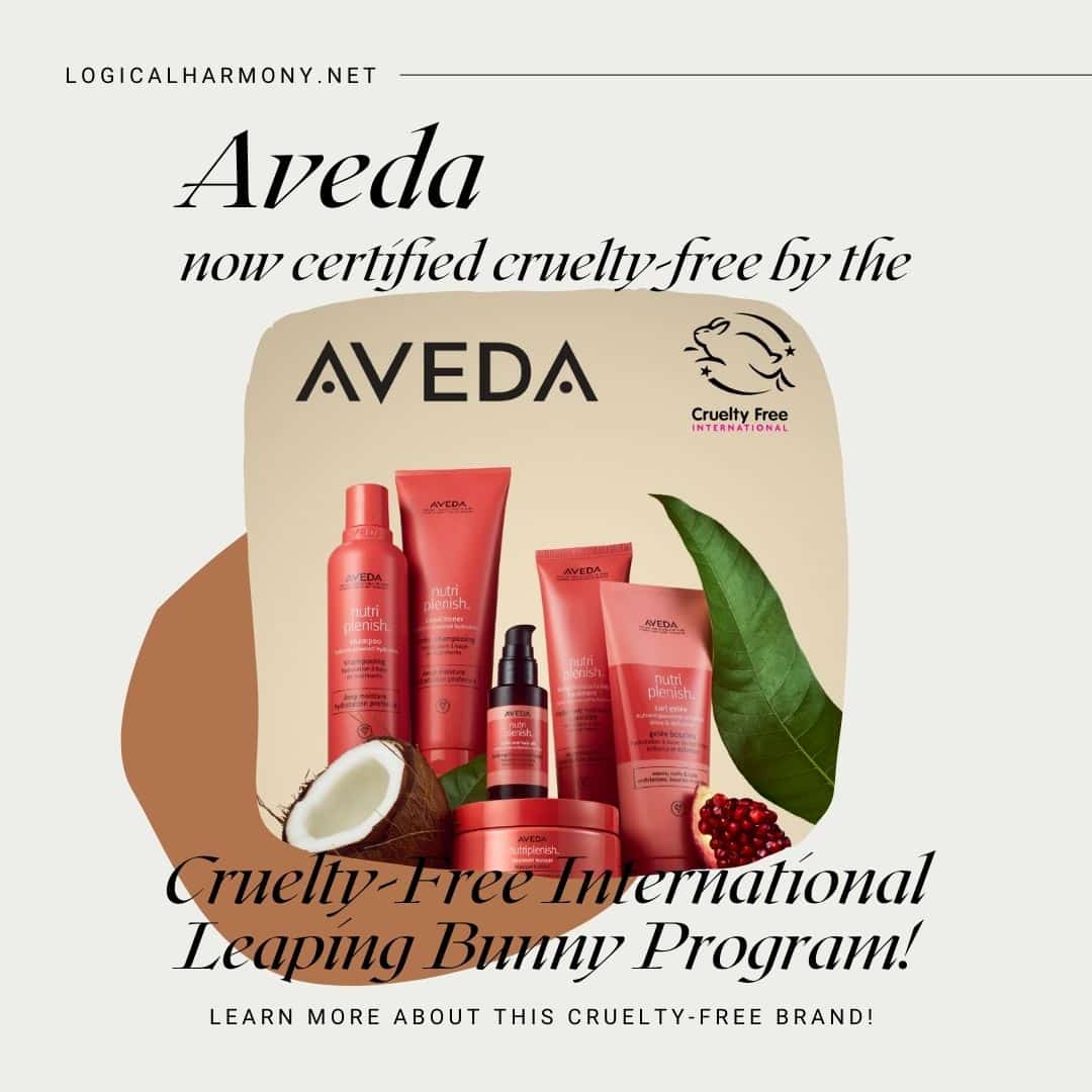 Aveda certified Cruelty-Free by the Cruelty-Free International Leaping Bunny Program!