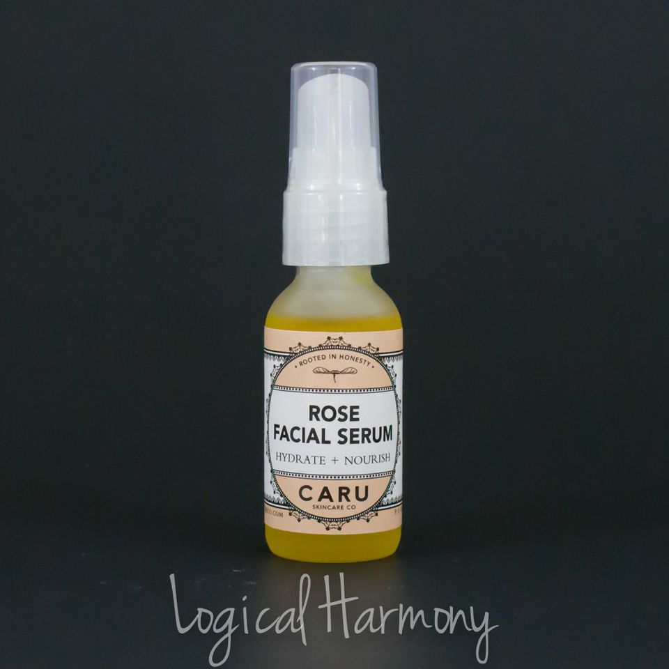 Caru Skincare Co Rose Facial Serum Review