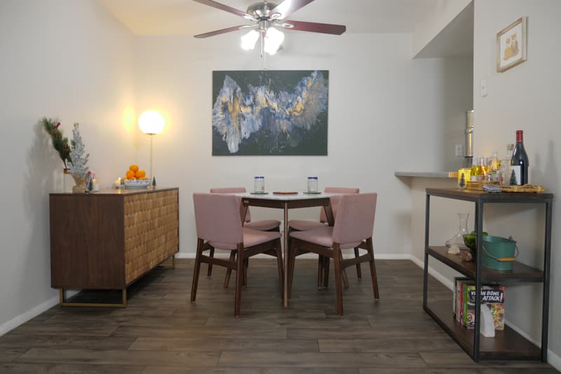 My Small Dining Room Makeover & Tour with Article!