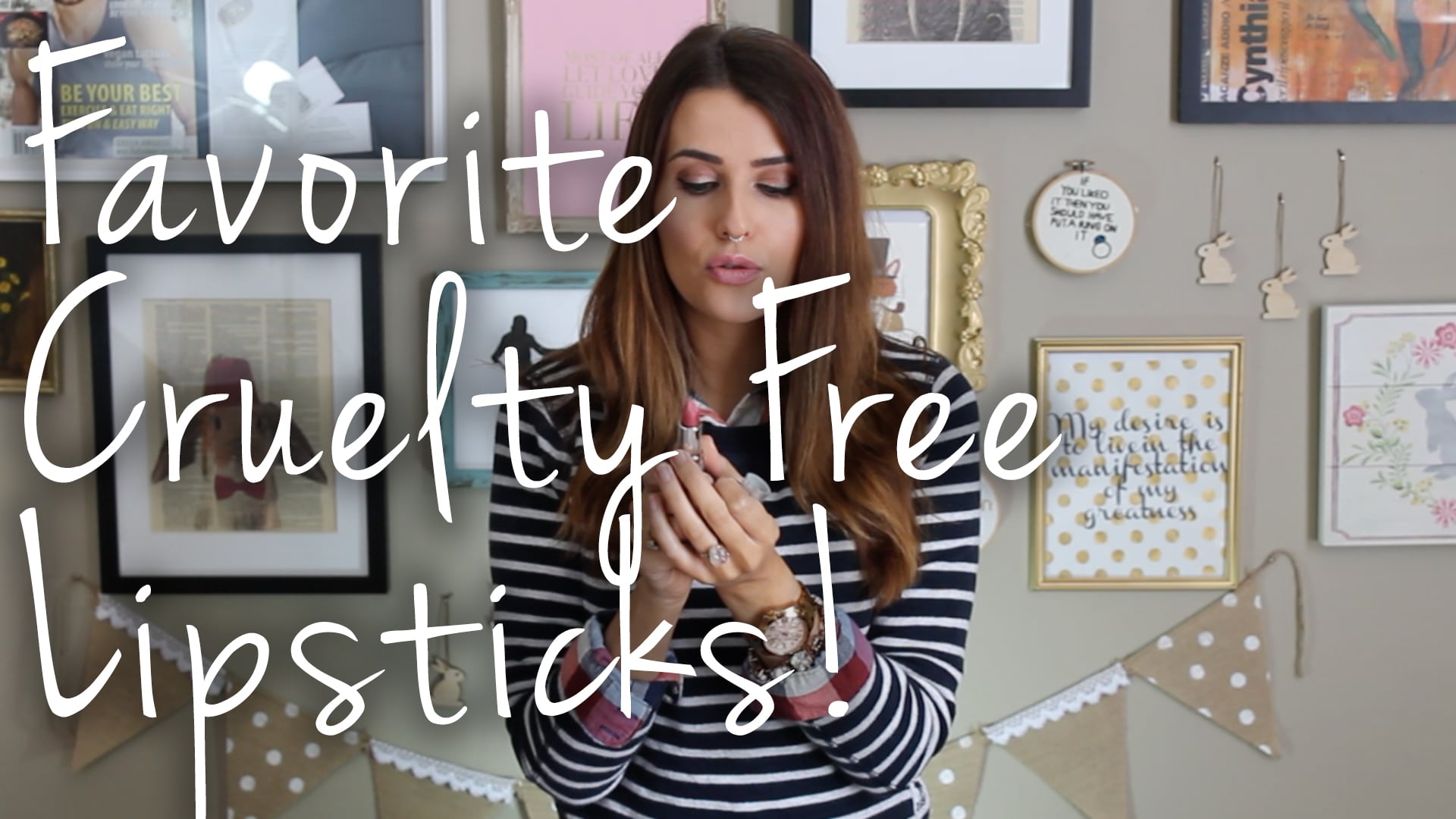 My Favorite Cruelty Free Lipstick Brands Video