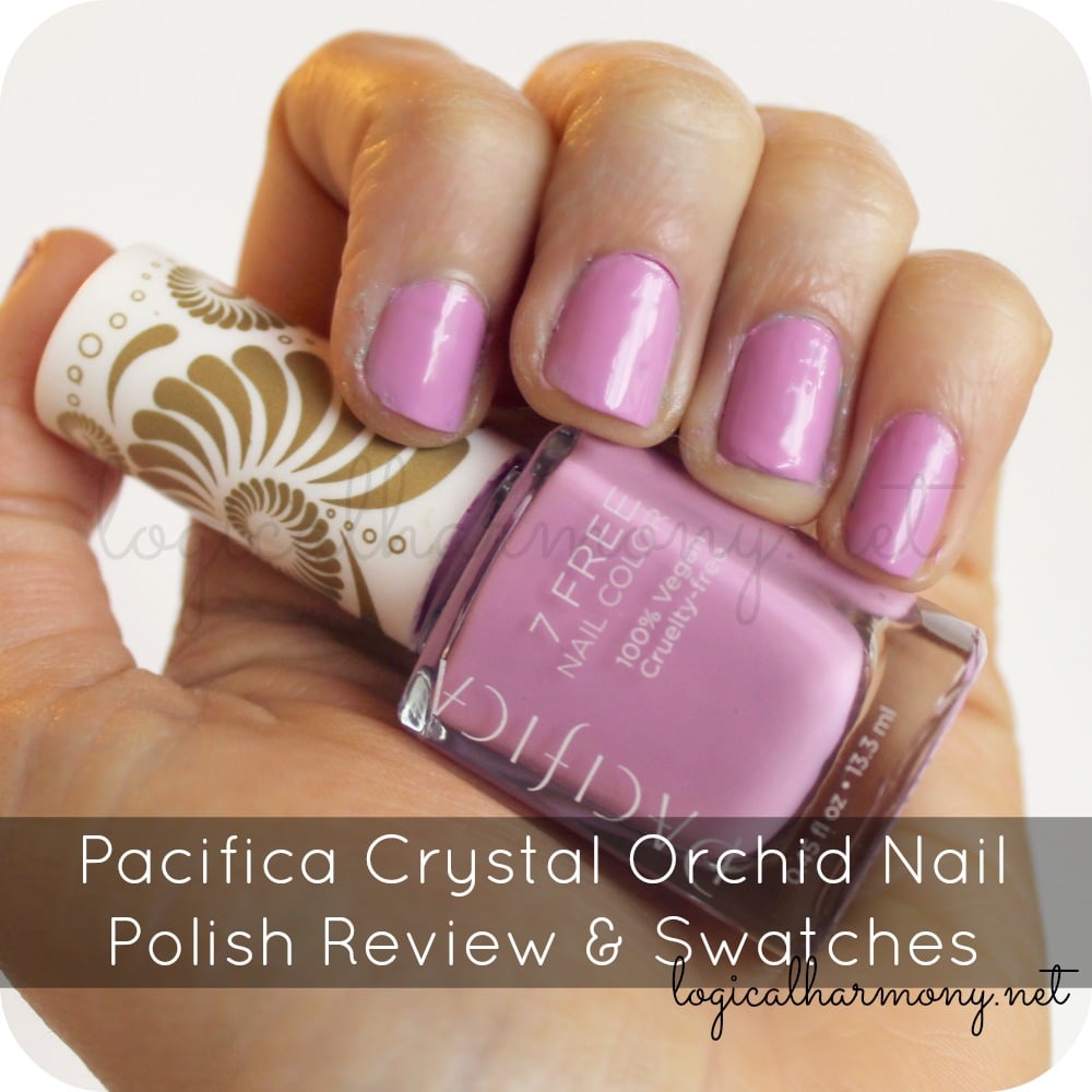 Pacifica Crystal Orchid Nail Polish Review & Swatches
