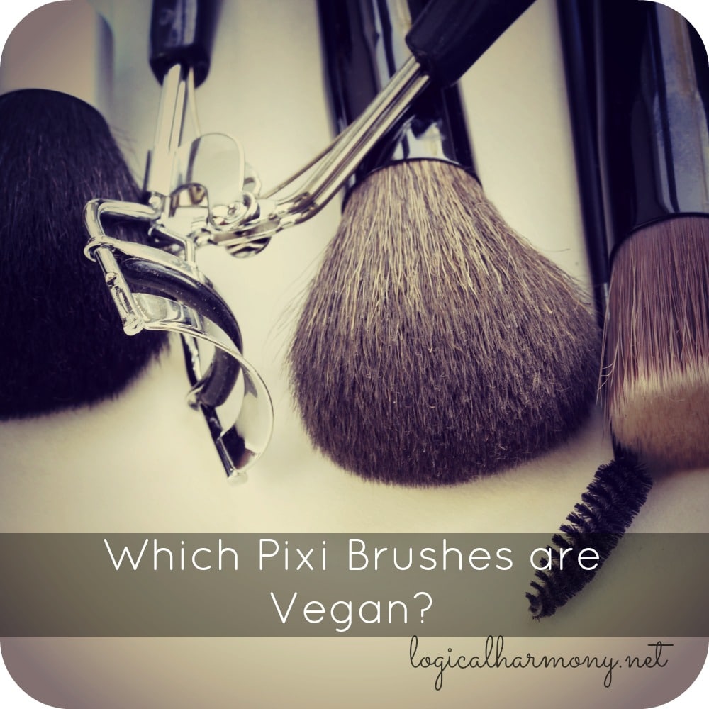 Which Pixi Brushes are Vegan?